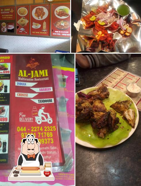 Al Jami Multicusine Restaurant offers a number of desserts