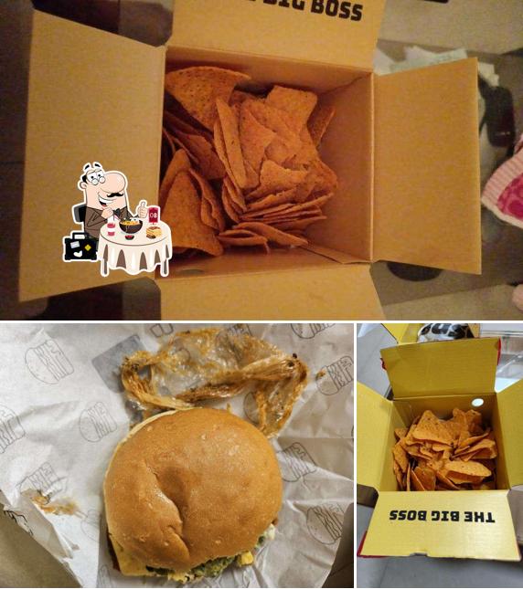 Food at Boss Burger