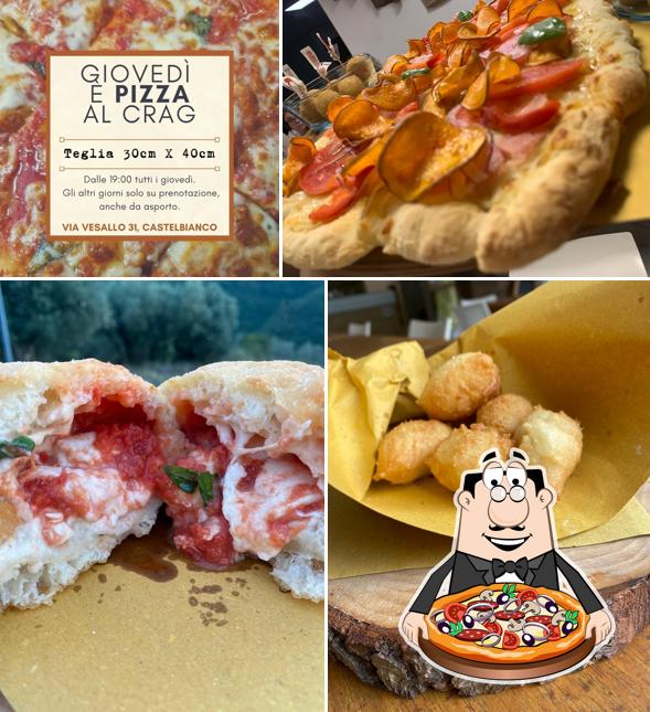 Ordina tra le molte varianti di pizza