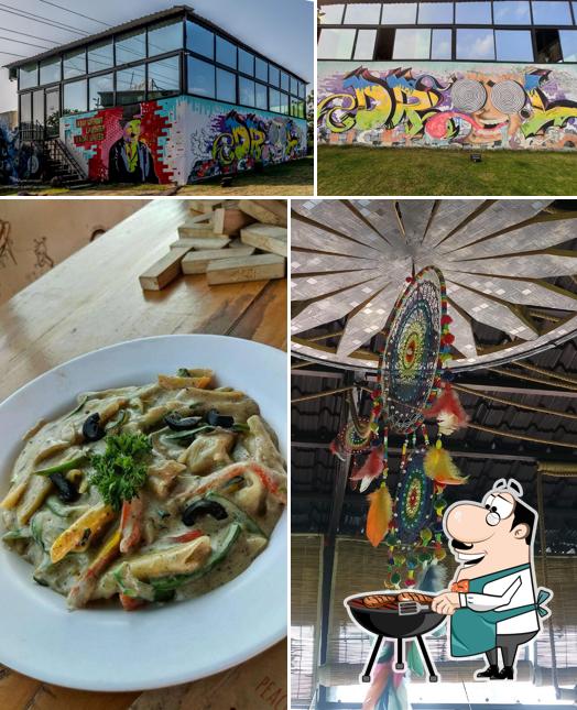 Drool The Highway Shack Cafe & Casual Dine-in Veg&Nov-Veg Restaurant serves meat meals