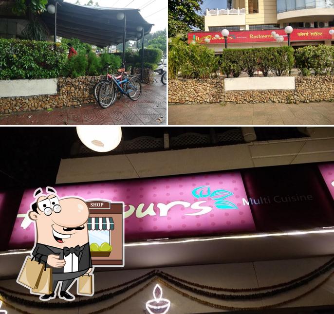 Check out how Flavours Restaurant looks outside