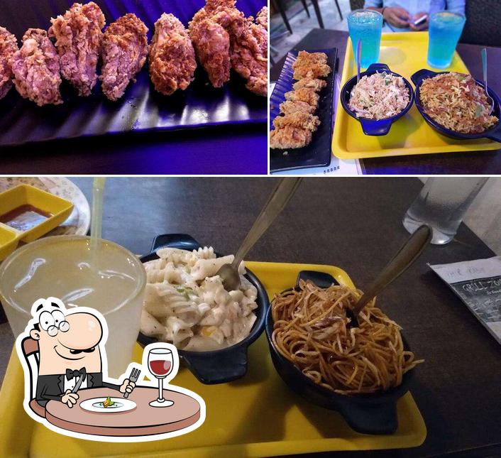The photo of food and beverage at Grill Zone