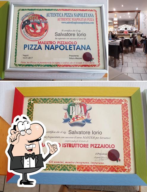 Gli interni di Il Sorriso Pizzeria Napoletana