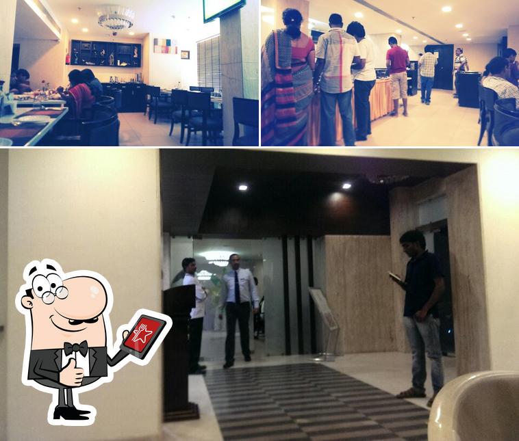 See this picture of Kasturi Vegetarian Restaurant