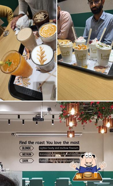 The restaurant's food and interior