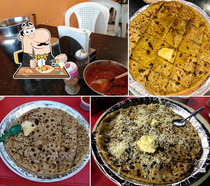 Meals at Masty Paratha C .G. Road wala