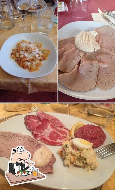 Platti al Trattoria San Pietro