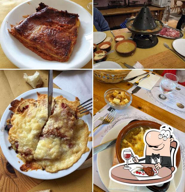 Prova i piatti di carne a Albergo Casa della Neve