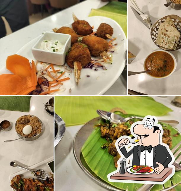 Food at Grand Anjappar by G Cube hotels