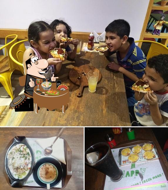 Food at Haryana Hood Cafe