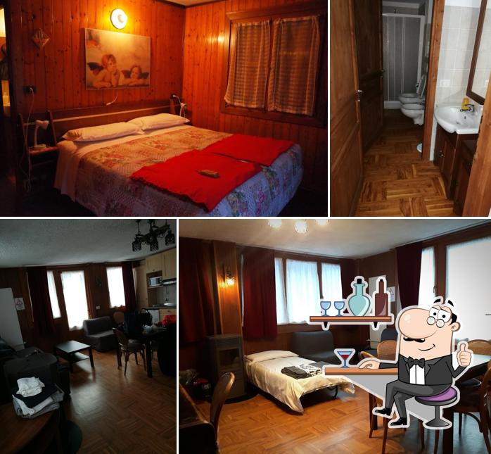 Gli interni di Hotel Genzianella