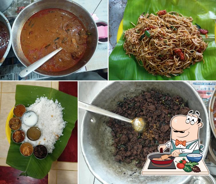 Chicken curry at Hotel yelagiri