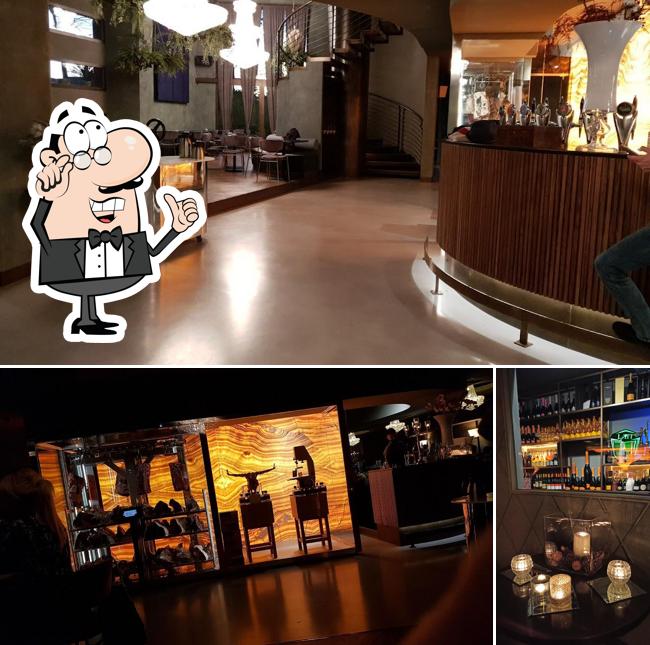 Gli interni di Lait Garden