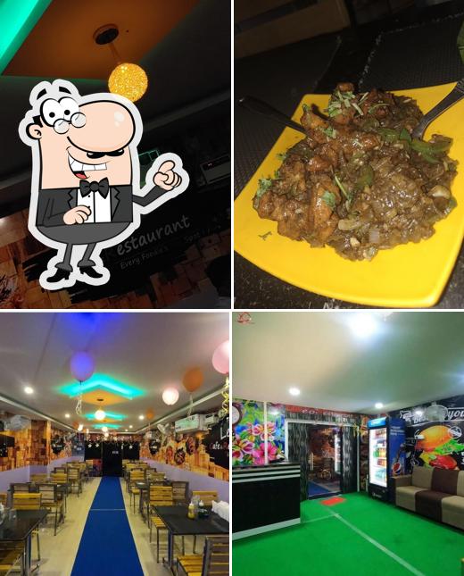 The interior of Leo cafe & restaurant