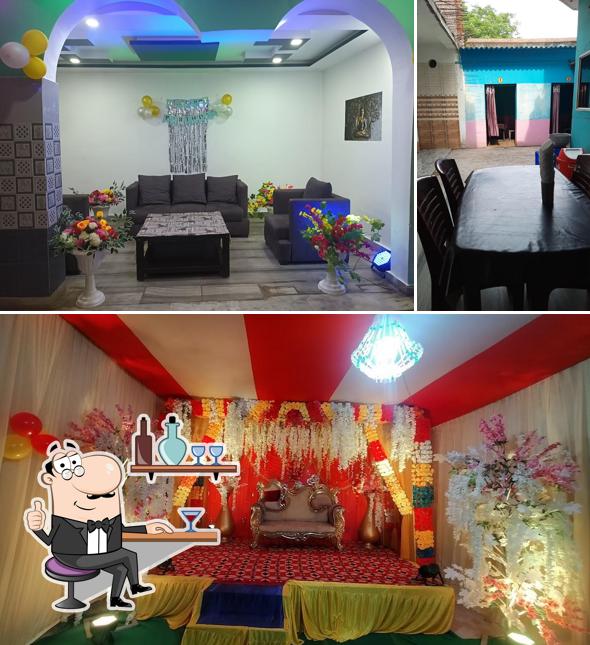 The interior of Mahi restaurent and Hotel