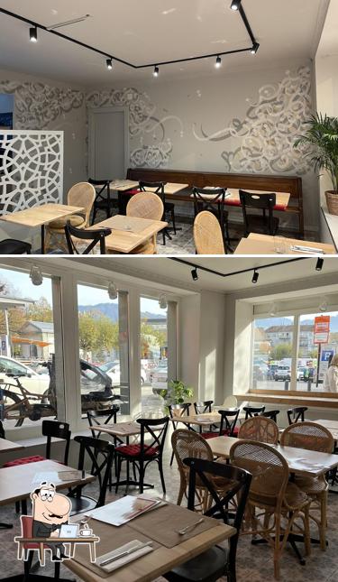 Gli interni di Mezzé & Co