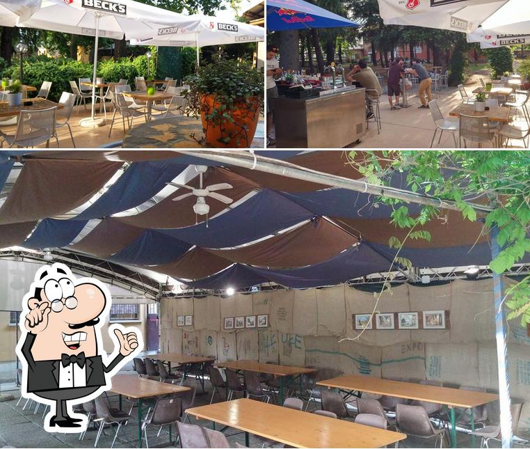 Gli interni di Osteria del Parco & Urban Garden