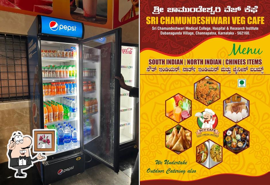 Check out how SRI CHAMUNDESHWARI VEG CAFE looks inside