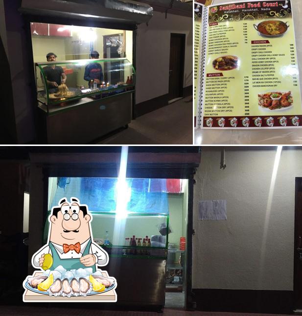 Get seafood at Sanjibani Food Court