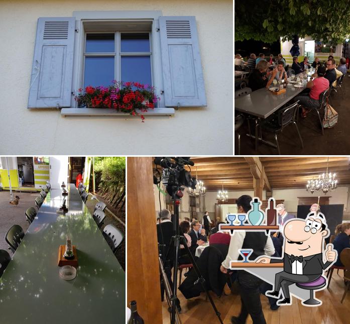 Gli interni di Restaurant Schützenhaus