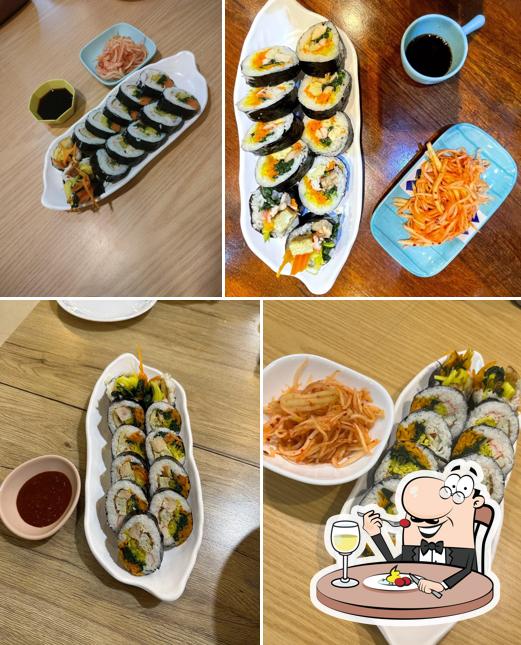 Gimbap at Seoul restaurant