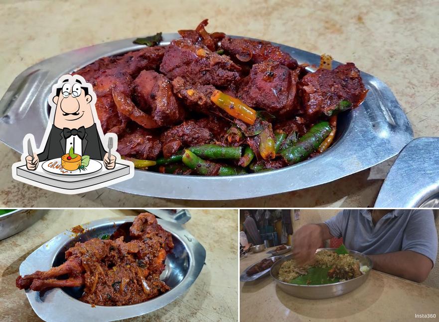 Food at Sri Durga Hotel