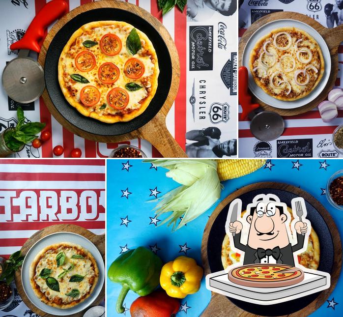 Order pizza at Starboy Pizza & Shakes