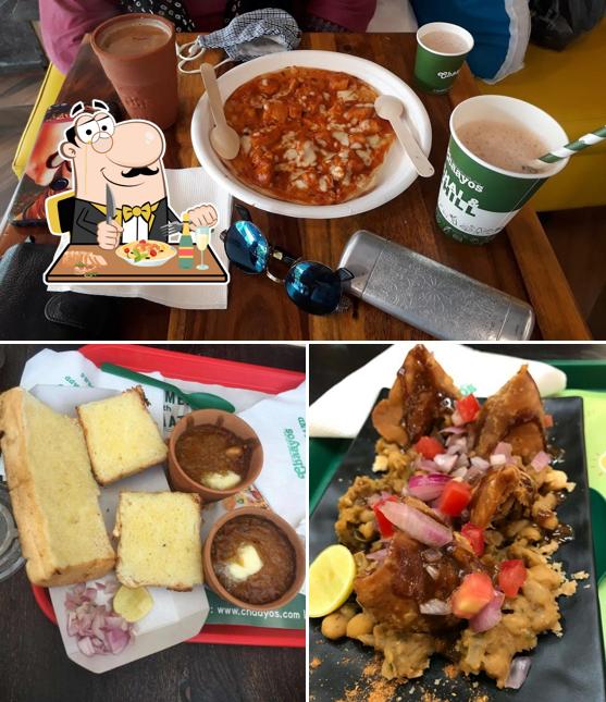 Food at Chaayos Cafe at DLF Promenade