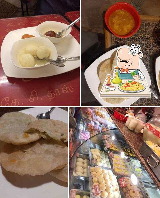 Food at K. C. Das