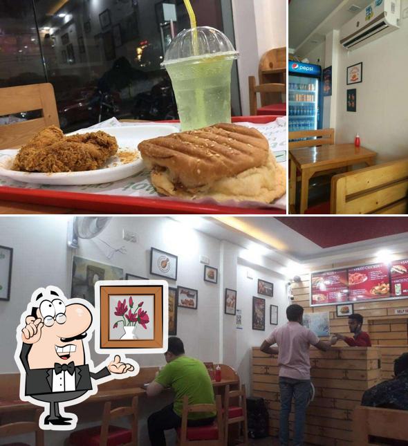 The interior of Al-Baik