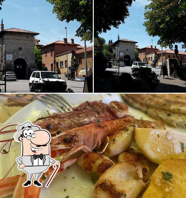Albergo Ristorante al Pescatore si caratterizza per la esterno e cibo
