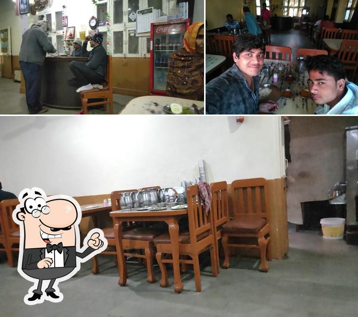The interior of Ashadeep Restaurant