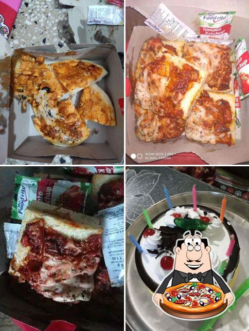 Pick pizza at Cake palace