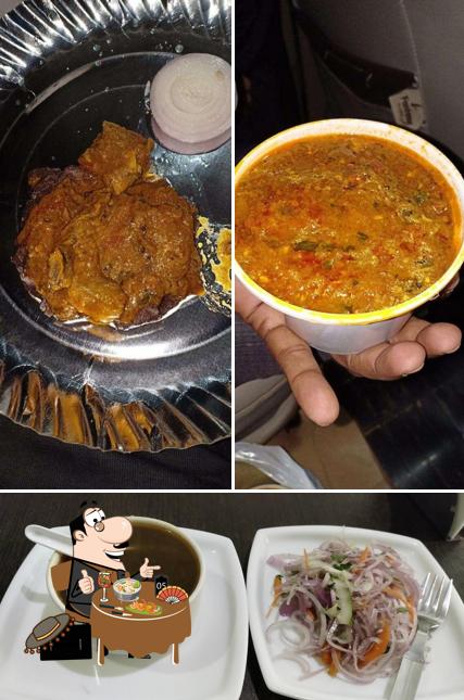 Food at Dolphin's Family Restaurant A. C