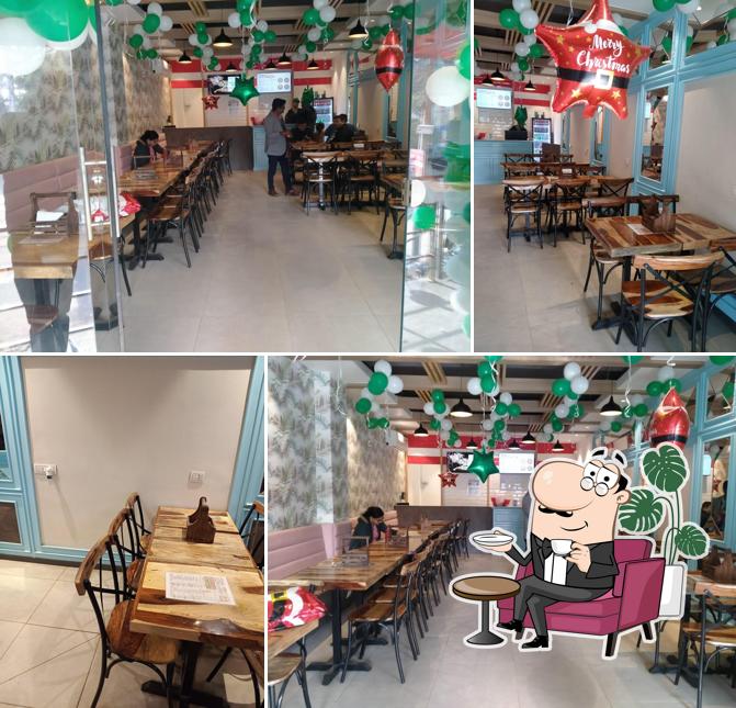The interior of La Pino'z pizza