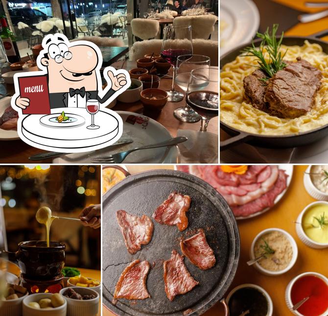 Platos en Maison Catedral Fondue & Restaurante