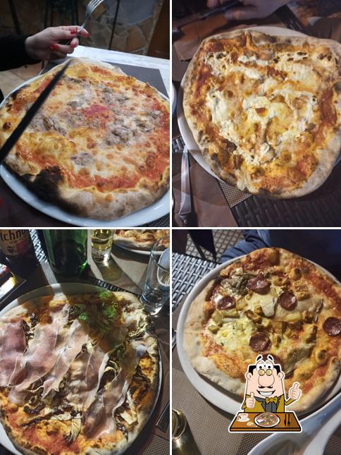 A Pizzeria Vecchio Forno, puoi ordinare una bella pizza