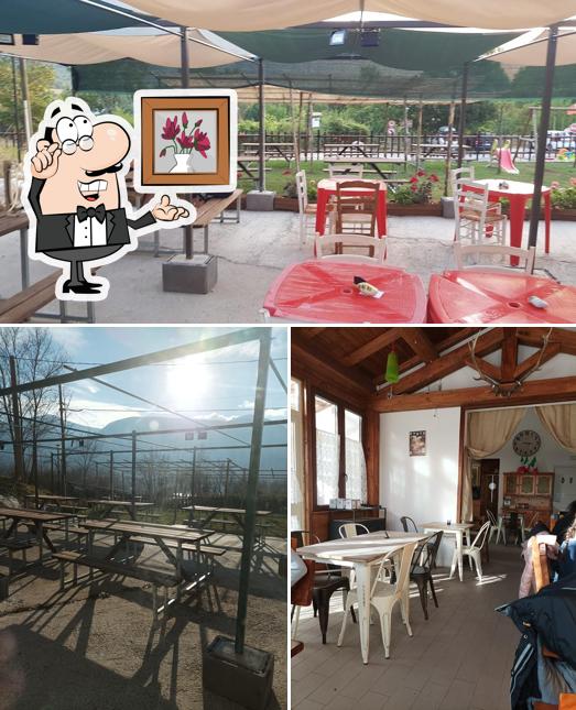 Gli interni di La Locanda del Forestiero