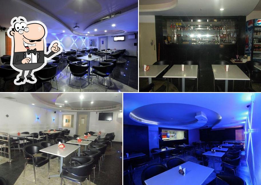 The interior of Mistral Bar
