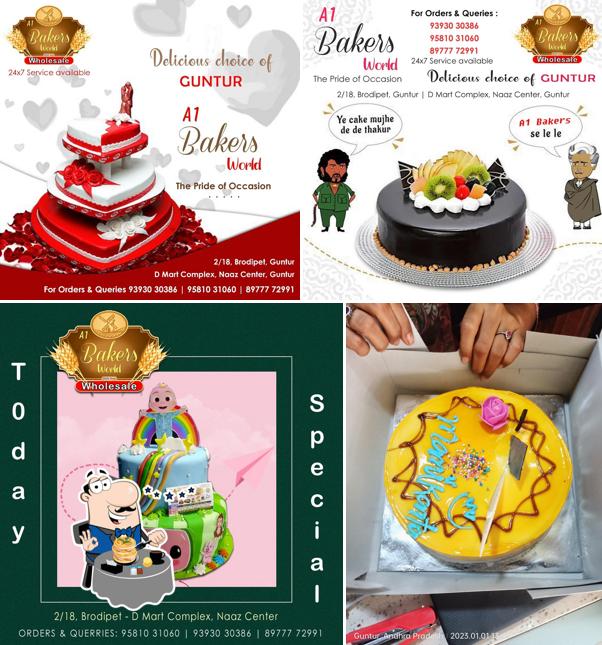 Food at A1 Bakers world