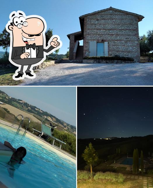 Goditi la vista dall'area esterna di Ca' Lupino