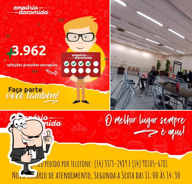 Look at the picture of Empório da Comida