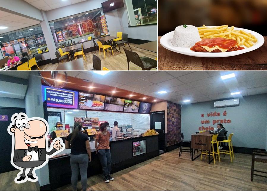 Veja imagens do interior do Giraffas Posto Ceilândia Sul