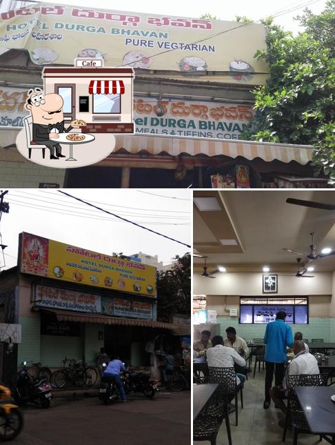 Hotel Durga Bhavan is distinguished by exterior and interior