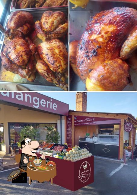 Les poulets du fournil / le marché épicurien