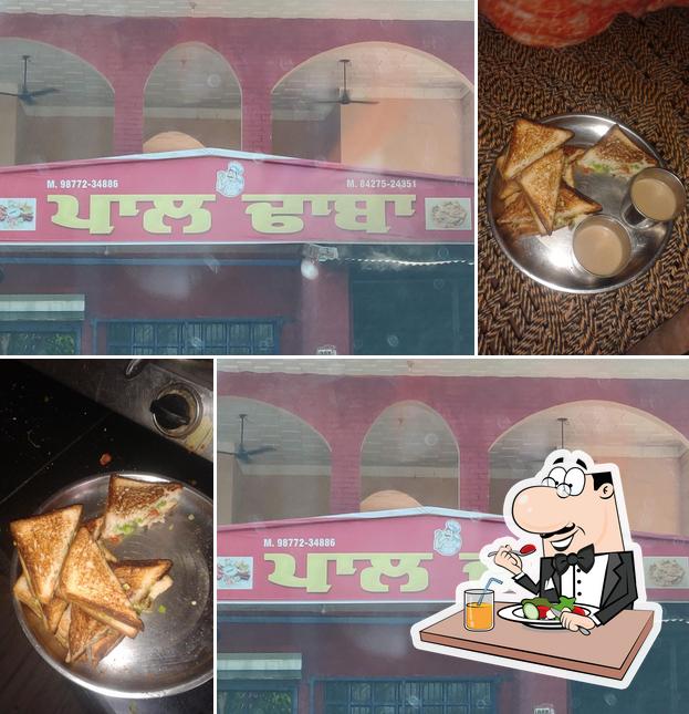 Food at Pal Dhaba