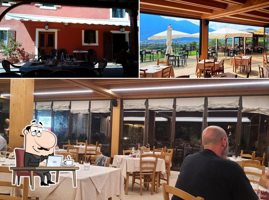 Gli interni di Ristorante Pizzeria Case Rosse