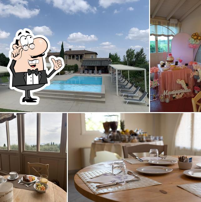 Gli interni di Resort Casale Le Torri