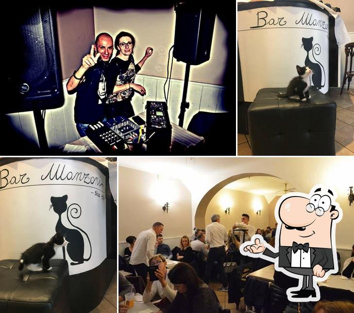 Gli interni di Bar Manzoni