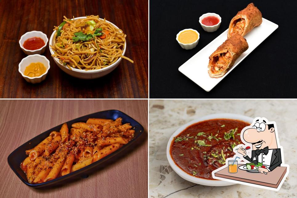 Food at Cafe D & rooftop